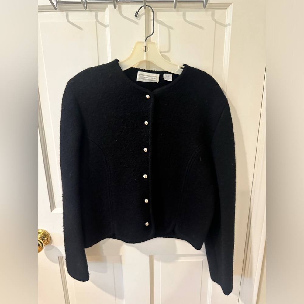Anderson Little Black Vintage Wool Jacket